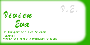 vivien eva business card